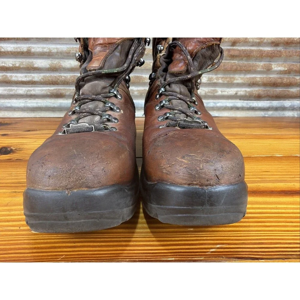 Thorogood #804-3266 Work Boot Mens 9.5EEE Composite Toe Leather NO INSOLES